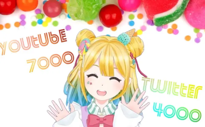 バーチャルタレント琴吹ゆめ、原宿「CANDY A GO GO」で接客アルバイト