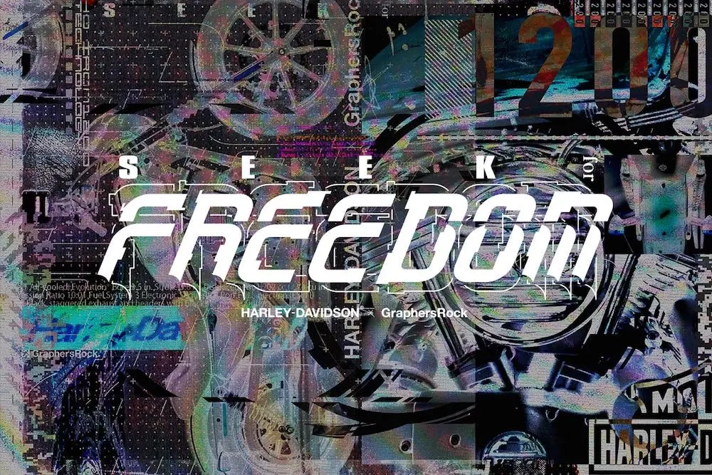 GraphersRockがバイクをデザイン　ハーレーとの「SEEK for FREEDOM」始動