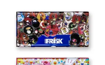 村上隆デザイン「FRISK」がポップ! タブレットもお花とドクロに