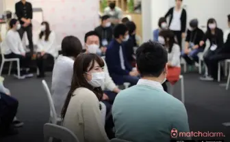 人柄重視の婚活イベント「マスクdeお見合い」 参加者は全員マスク着用