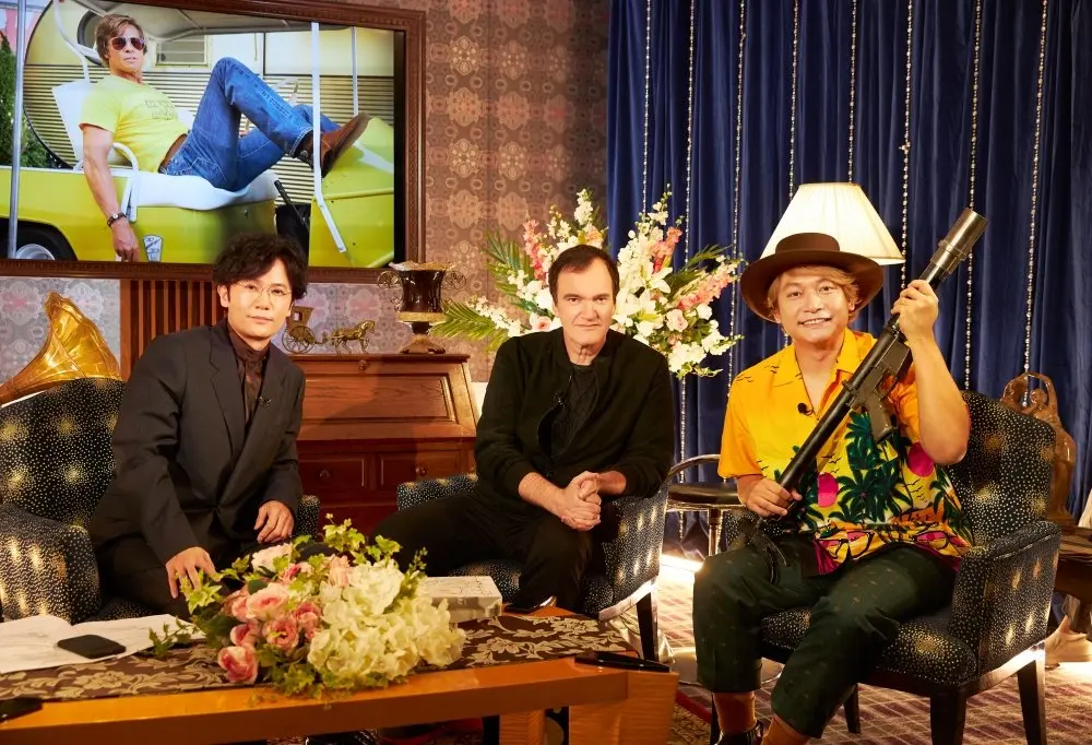稲垣吾郎、タランティーノ監督と対談「撮影秘話を聞けて楽しかった」