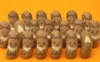 イーブイが「東京ばな奈」に! もふもふたまらない全6種