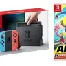 【Amazon.co.jp限定】Nintendo Switch Joy-Con (L) ネオンブルー/ (R) ネオンレッド+ARMS+オリジナルステッカー (4種セット)