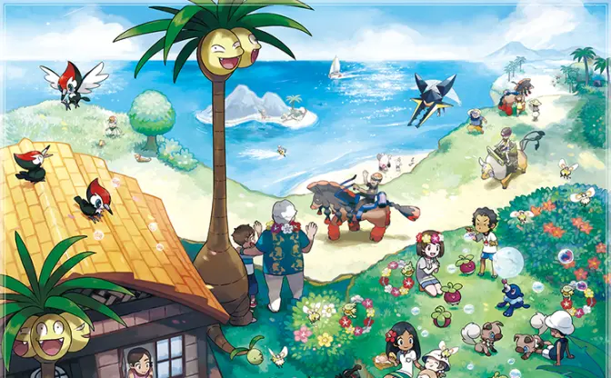『ポケモン サンムーン』は異色作？　新たなポケモンの変化と実現