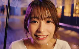 宇垣美里がカメラ目線で「好きかも」とささやく 先輩と同僚演じるCM公開