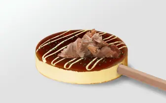 これはカツオ節？ けずり屑？ 「お好み焼き鉛筆削り」誕生の理由