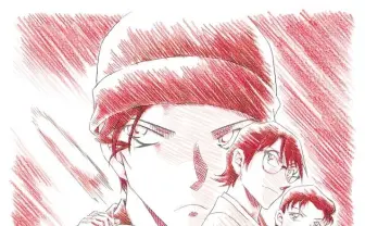 劇場版『名探偵コナン 緋色の弾丸』キービジュアル “赤井一家”が総集結