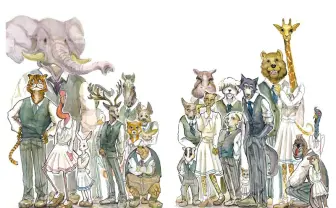 板垣巴留『BEASTARS』TVアニメ化　肉食獣と草食獣が織りなすヒューマンドラマ