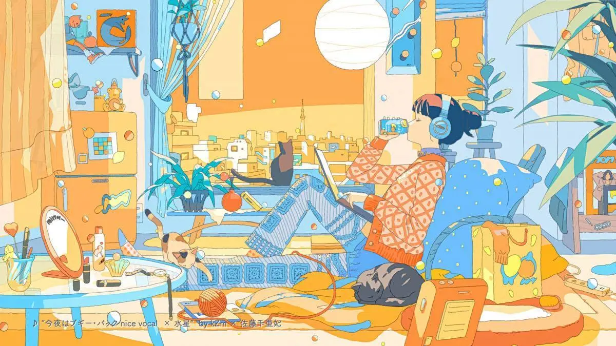 CM「ほろよい飲んで、なにしよう？」アニメバージョン