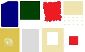 これなんだっけ…？ あのデザインを抽象化した画像、わかる人にはわかる