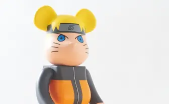 NARUTOが28cmのくまに！ BE@RBRICKコラボフィギュア再販決定
