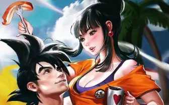 イチャイチャしすぎ！ 仲睦まじい『ドラゴンボール』カップルの二次創作イラストが話題