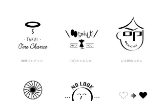 ドルヲタ制作のロゴマークが秀逸！ ヲタ特有の生態をグラフィックで表現