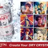アサヒビールが発表した画像生成サービス「Create Your DRY CRYSTAL ART」