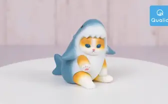 最強かわいい「サメにゃん」がフィギュアに　ぽてっとしたフォルムを刮目せよ