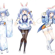 フェア特典「ぺこらからみんなへのメッセージブロマイド」に使用される描き下ろしイラスト