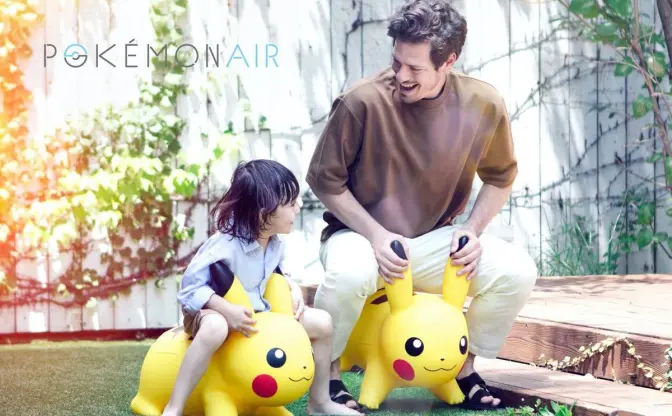 子供も大人もピカチュウに乗れちゃうぞ〜 「POKEMON AIR」で童心に帰ろう