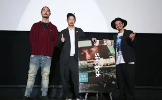 窪塚洋介とラッパーJin Dogg、共演映画で舞台挨拶　拳銃のシーンに「これはヤバい」