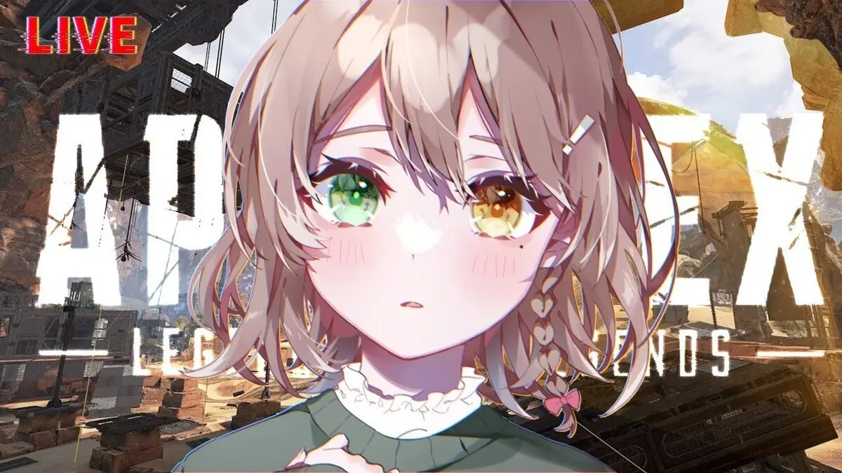 酢酸かのんさん／画像は動画「【APEX】もうアドレナリンやばいってぇてぇ…【酢酸 かのん _ ド下手】」より
