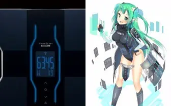 家電育成RPG「家電少女」がタニタとコラボ! 体組成計も擬人化して美少女に
