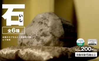 「石」買ってみる？ 違和感なく自然に溶け込むカプセルトイ登場