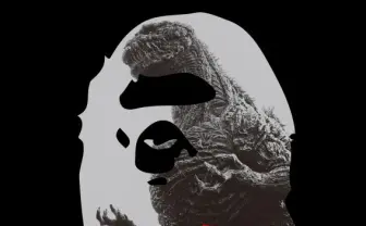 BAPE×シン・ゴジラのコラボTシャツ ゴジラとエイプがクールに融合