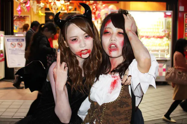 ハロウィンギャルたちを激写！ 池袋が渋谷越える日も近いな