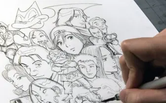 浦沢直樹「描いて描いて描きまくる！」メインビジュアルも公開　漫画家33周年で初の本格的個展