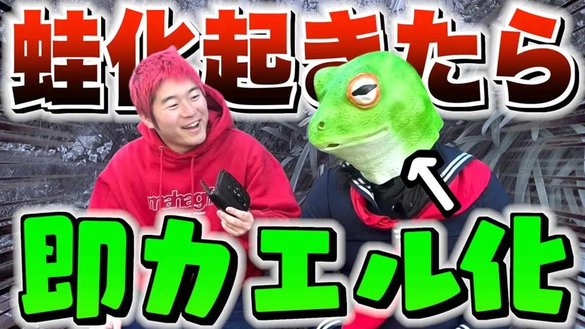 蛙化現象をコメディタッチで紹介するレイクレの動画