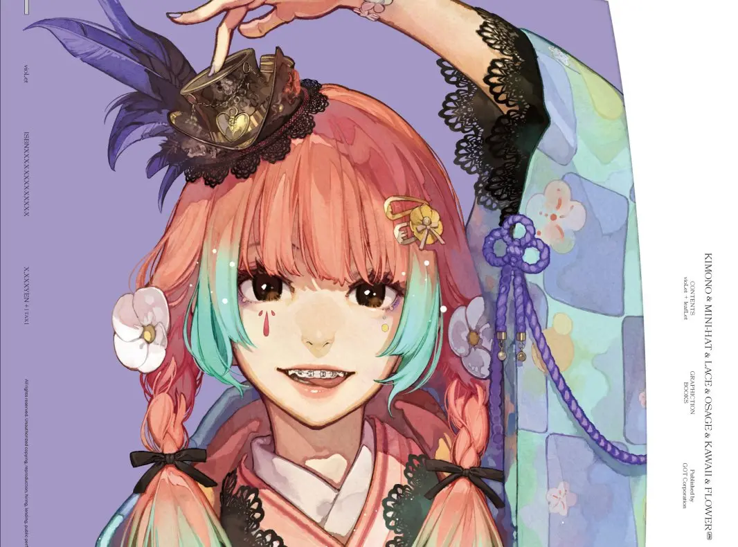 イラストレーター左、待望の初画集『vioLet』刊行 東方Projectなどの