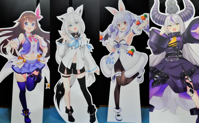 ホロライブEXPOに全タレント集結の花道　ときのそらからholoX、等身大で並び立つ