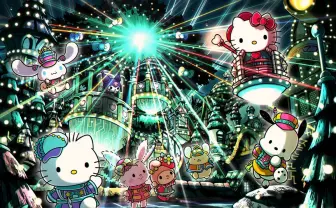 サンリオピューロランド、バーチャルと現実でショー同時上演