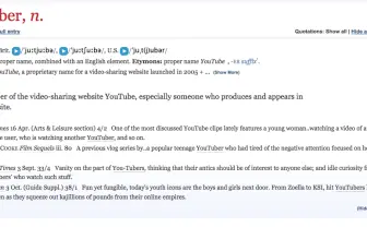 「オックスフォード英語辞典」に新語として「YouTuber」収録 広がる動画文化