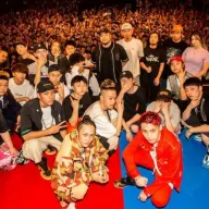 「BSスカパー! BAZOOKA!!!第16回高校生RAP選手権 令和元年スペシャルトーナメント」の様子