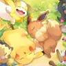 リラックスしたポケモンたちの姿かわいいグッズに／画像はすべてポケモン公式サイトより