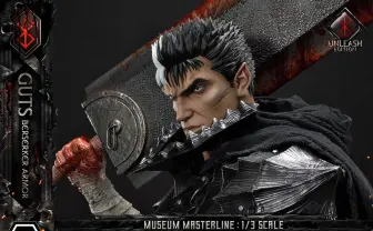 マジ狂戦士『ベルセルク』ガッツを全高121cmで立像化　ドラゴンころしも再現
