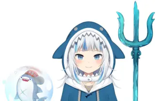 サメちゃんこと「がうる・ぐら」200万人登録 ホロライブENデビューから5ヶ月