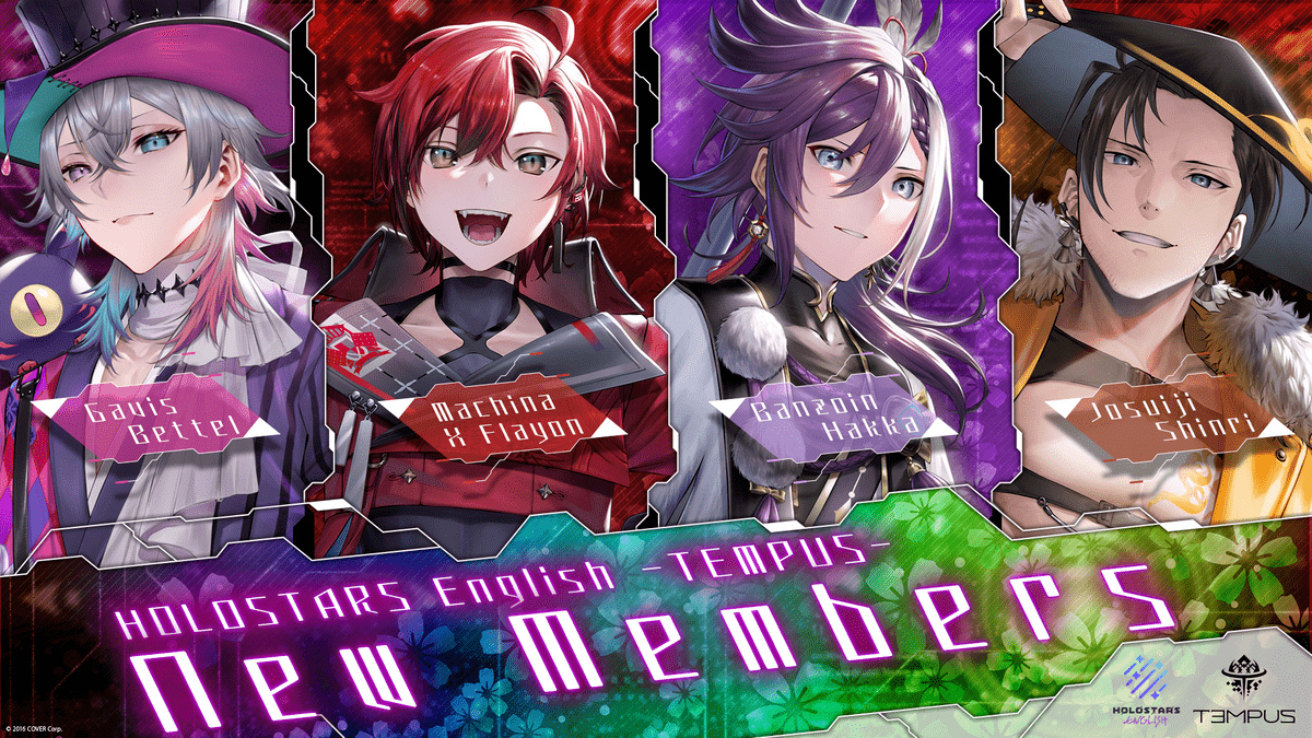 -TEMPUS- 活動1周年記念　万象院ハッカ 万象院ハッカ | 所属タレント一覧 | HOLOSTARS（ホロスターズ