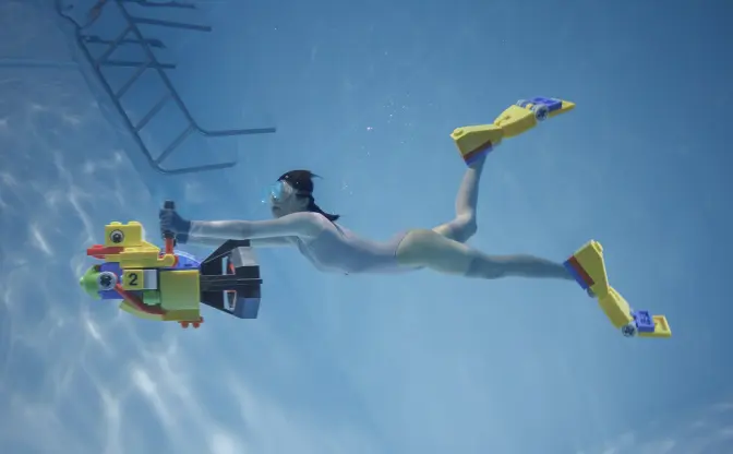 「水中ニーソ」古賀学の新作個展　菊地成孔とのトークセッションも