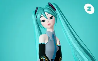 3Dアバターアプリ「ZEPETO」に初音ミクさんのコスチュームやグッズ登場