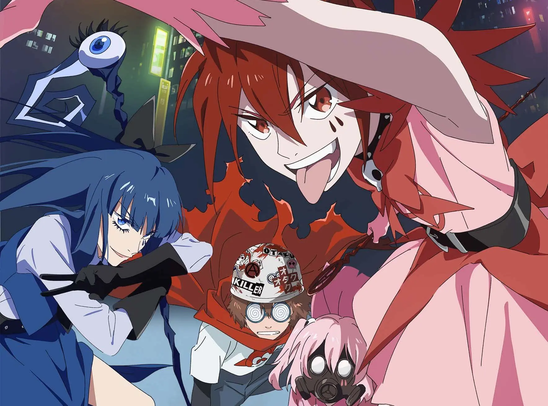 アニメ『魔法少女マジカルデストロイヤーズ』アナーキー役に