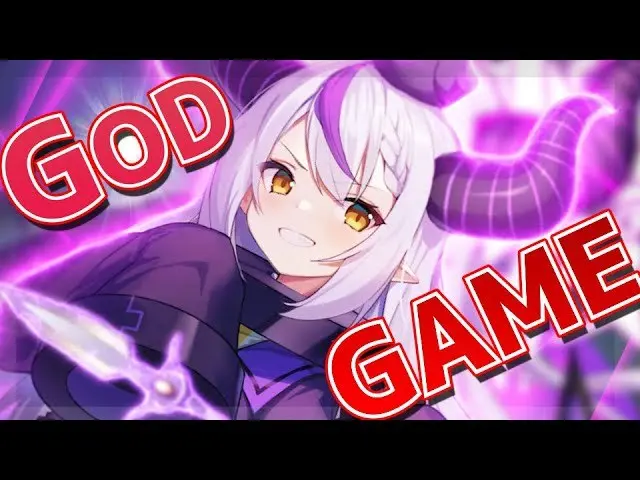 「【ゴッドフィールド】吾輩の力をみせてやる I'll show you my power【ラプラス・ダークネス/ホロライブ】」サムネイル／画像はYouTubeより