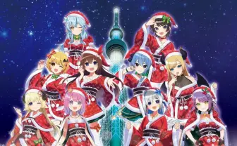 ホロライブ×東京ソラマチ 等身大パネルで天音かなたらと2ショット