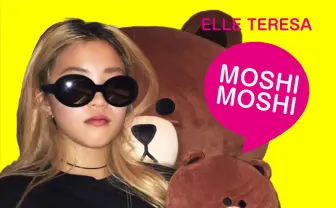 LINEの通知音でラップ　女性ラッパー ELLE TERESA 新曲『MOSHI MOSHI』