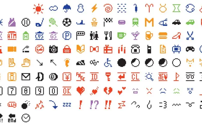 日本の絵文字（emoji）がニューヨーク近代美術館（MoMA）に収蔵