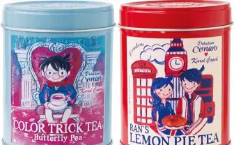 『名探偵コナン』缶入り紅茶が素敵　色が変わるトリックティーとは？