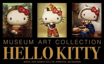 ハローキティがダ・ビンチやフェルメールの名画の中に! 『HELLO KITTY MUSEUM ART COLLECTION』新アイテム発売