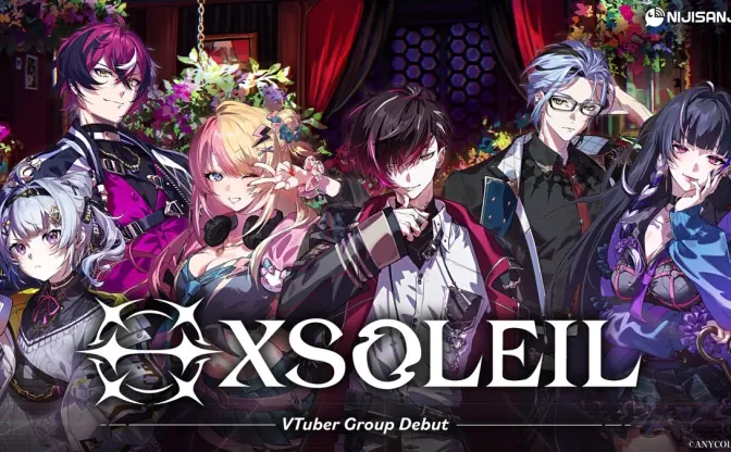 にじさんじENからVTuberグループ「XSOLEIL」デビュー　男女6人組の生徒会