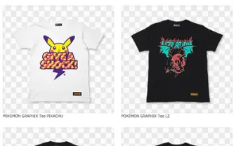 超COOLなポケモンTシャツ！ NC帝國がピカチュウやゲンガーをデザイン
