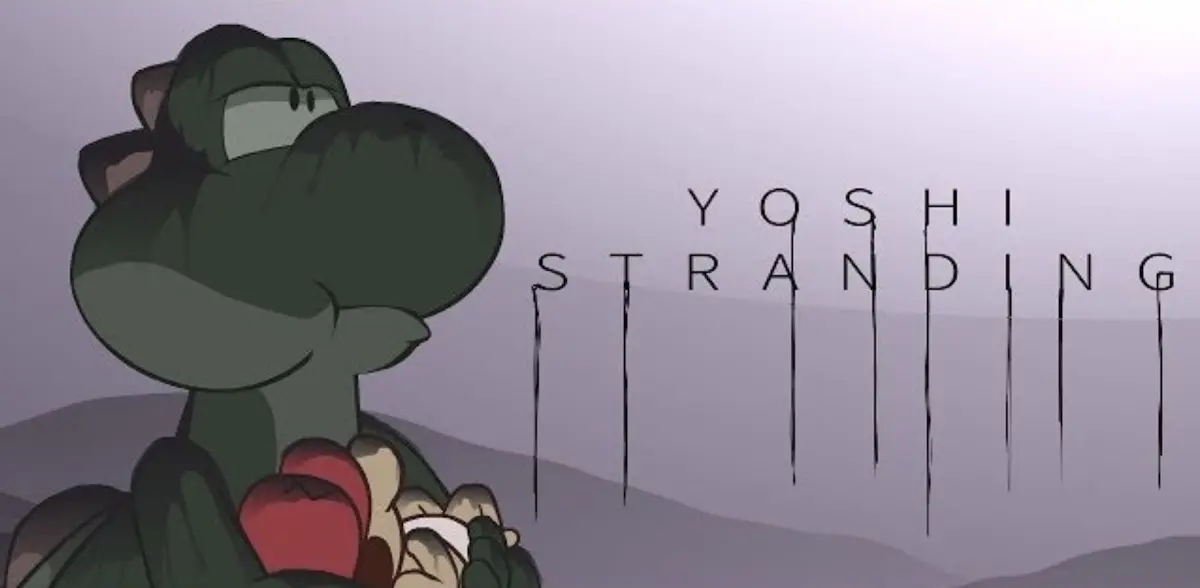 「Mario Shots: Yoshi Stranding（Death Stranding parody）」／記事内画像はすべて動画のスクリーンショット
